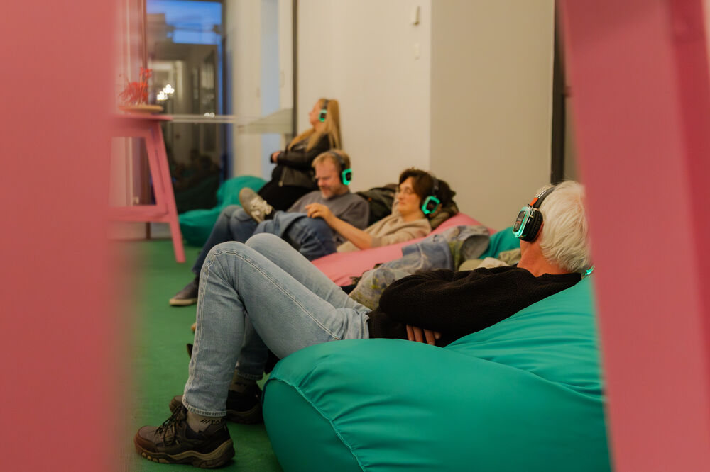SILENT DISCO in der Kutschendurchfahrt